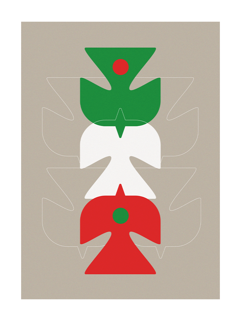 Flag Doves